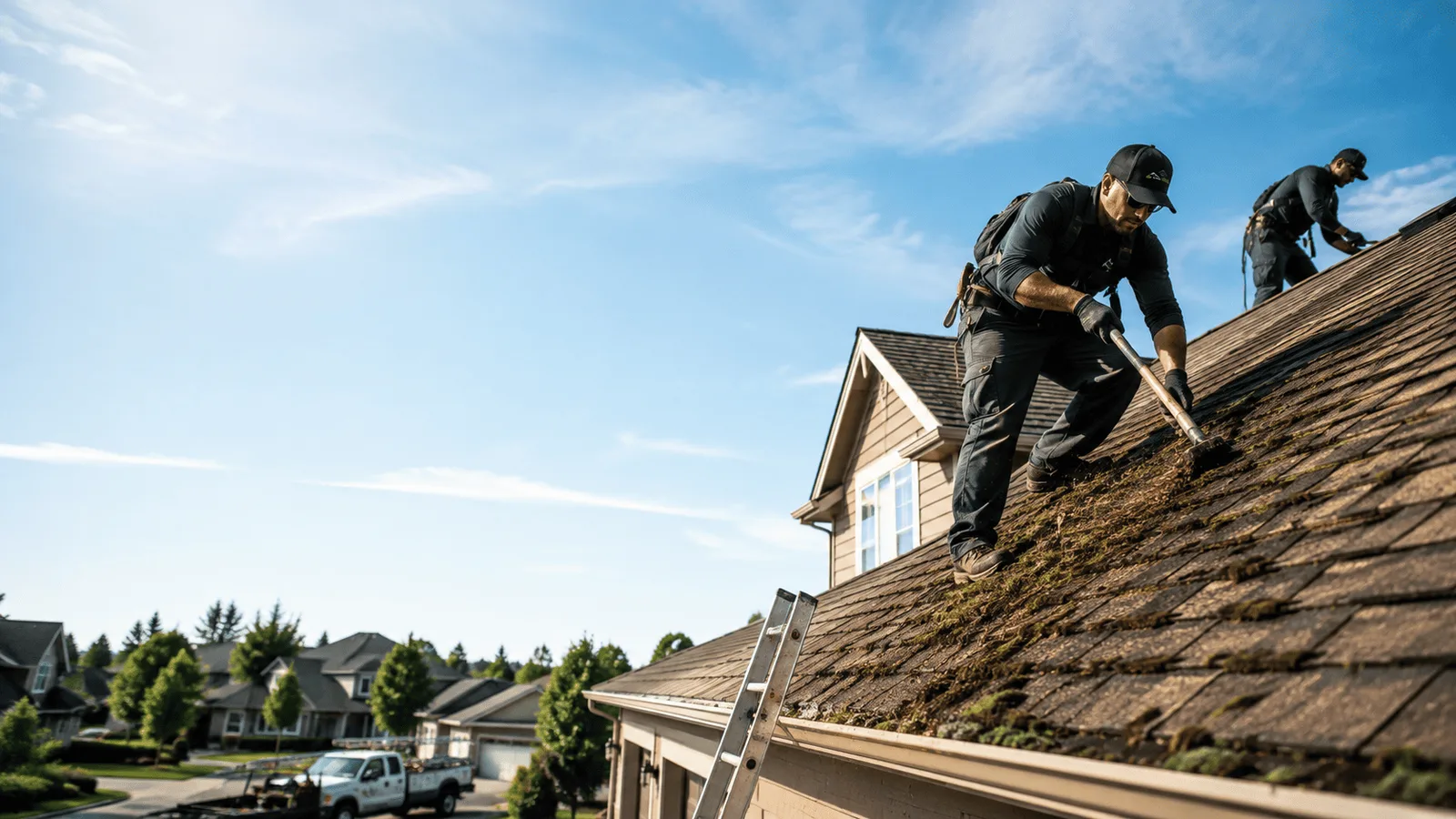Roof Moss Removal in Midway, TX near me